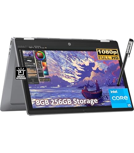 Amazon.com: HP Chromebook, 2-in-1, 14C-CA0053DX, i3-10110U